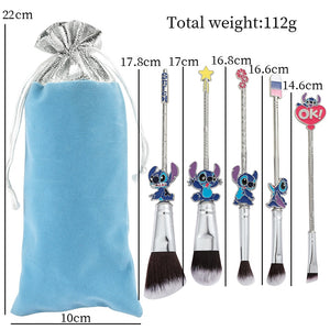 5pcs/NEW Stitch Makeup Brushes