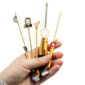 5Pcs/Set Wednesday Addams Makeup Brushes