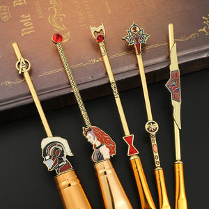 Open image in slideshow, Captain Marvel x Scarlet Witch Makeup Brushes
