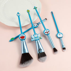 5pcs Doraemon Makeup brushes