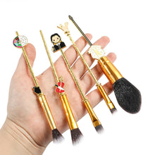 Load image into Gallery viewer, 5Pcs/Set Wednesday Addams Makeup Brushes
