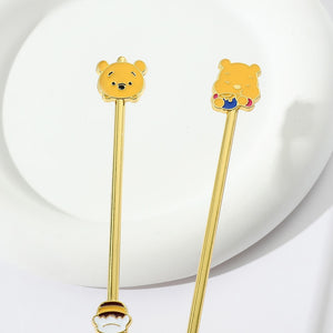 5pcs/set Winnie the Pooh Makeup Brushes