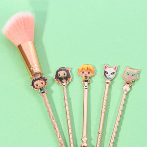 2021 New Rose Gold Demon Slayer Makeup Brush set - Panashe Essence 