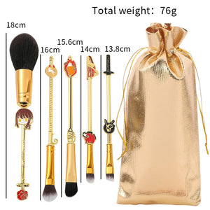 Chainsaw Man Makeup Brush set