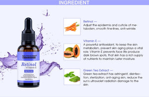 Anti Aging Hyaluronic Acid/ Vitamin C  /Retinol Serum  beauty pack - Panashe Essence 