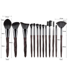 Load image into Gallery viewer, 10Pcs Crystal Makeup Brushes Set - Panashe Essence 
