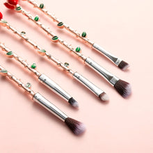 Load image into Gallery viewer, Beauty and the Beast Rose Makeup Brushes Set - Panashe Essence 
