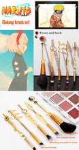 Load image into Gallery viewer, 5pcs Classic  Naruto Anime  Makeup Brush Set - Panashe Essence 
