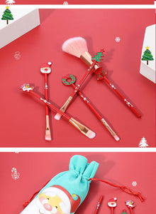 2021 Christmas Theme Makeup Brush Set - Panashe Essence 