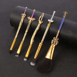 Open image in slideshow, Premium Legend of Zelda Makeup Brush Set - Panashe Essence 
