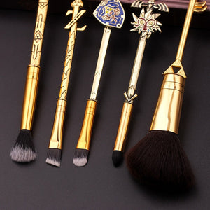 10pcs Legend of Zelda Makeup Brush Set - Panashe Essence 