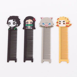 14pcs Demon Slayer Makeup Brushes + Comb Set combo - Panashe Essence 