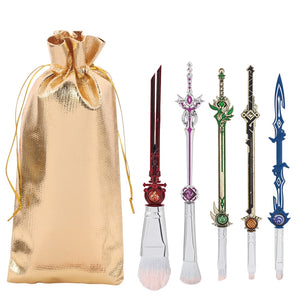 New Genshin Impact Makeup Brush Set - Panashe Essence 