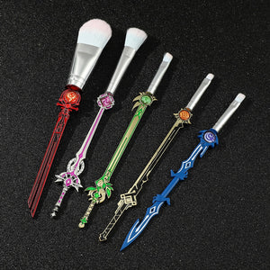 New Genshin Impact Makeup Brush Set - Panashe Essence 