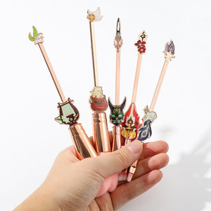 Open image in slideshow, Classic Genshin Impact Makeup Brush Set - Panashe Essence 
