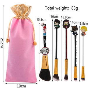 New Demon Slayer Makeup Brush Set