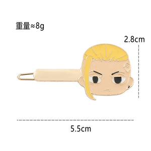 7Pcs/Set Tokyo Revengers hair clips